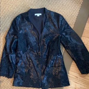Reiss size small black sequin blazer